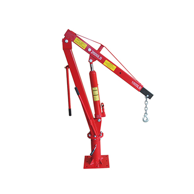 1000kg hydraulic arm pickup truck crane