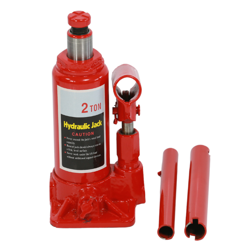 2 Ton hydraulic bottle jack with heavy duty high lift